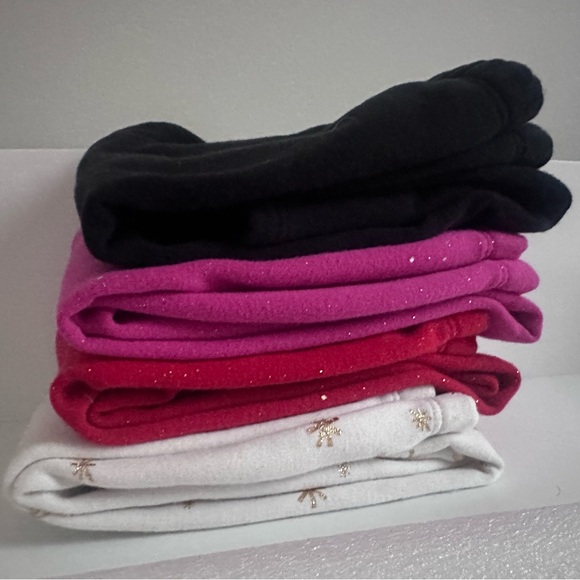 4pr bundle fleece, cozy leggings - Okie Dokie 4T - Picture 10 of 10